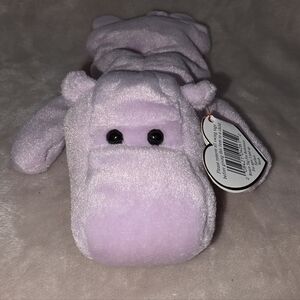 Ty 1994 Lavender Hippo Plush Toy